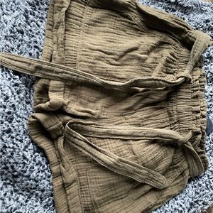 Aerie Olive Green Women's Shorts